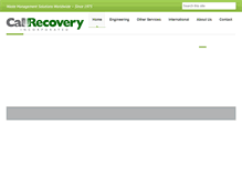 Tablet Screenshot of calrecovery.com